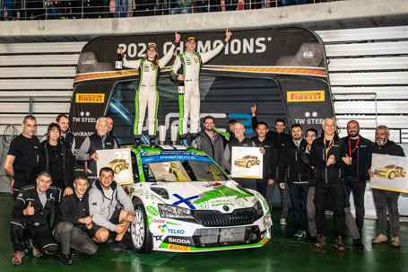 skoda fabia la peta en los rallyes