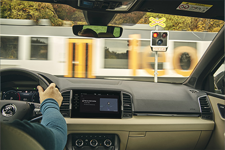skoda infotainment traffication