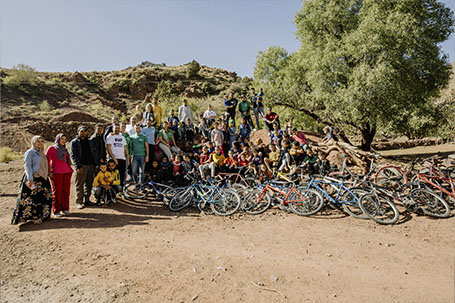 Nueva campaña de ‘Bicis para la Vida by Škoda’ para recoger bicicletas que serán entregadas en Marruecos durante la Škoda Titan Desert Morocco