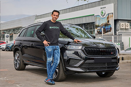 el kodiaq de alberto contador