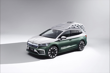 skoda roadiaq un vehiculo eléctrico y camper diseñado por los estudiantes de la escuela de formacion profesional skoda