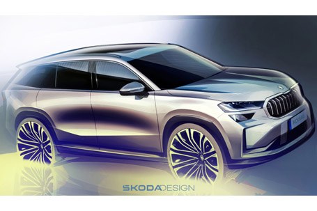Škoda Auto publica un teaser del nuevo Kodiaq y anuncia los detalles de su estreno mundial