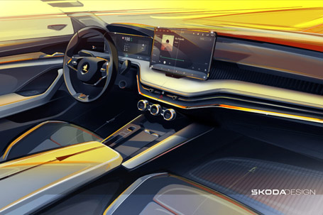 skoda superb design