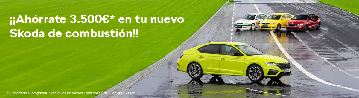 ayudas de 3500 euros pais vasco donostia guipuzcoa coches combustión en skoda menabi