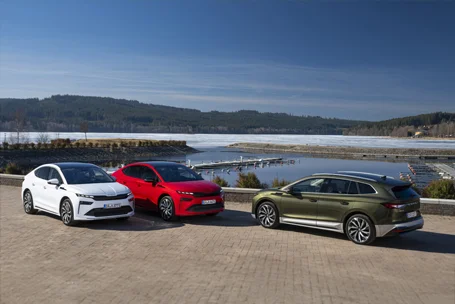 el nuevo Skoda Enyaq lidera la era Modern solid en donostia guipuzcoa pais vasco