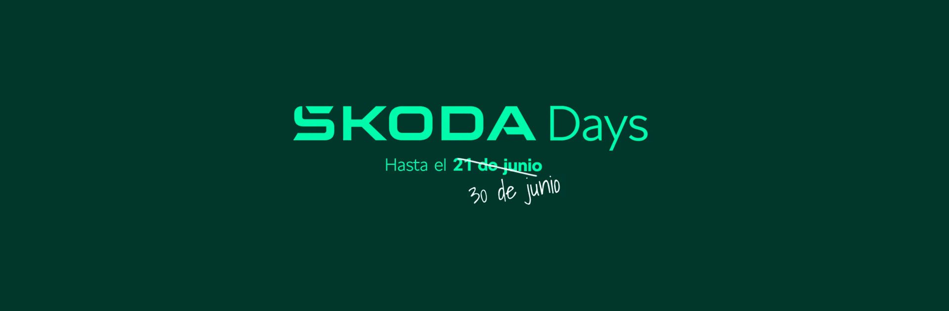 Ampliamos los Škoda Days